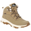 Jack Wolfskin Buty zimowe Everquest Mid Texapore (ciepłe, wodoodporne, bez PFC) jasnobrązowe Damskie